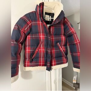 SAM Red and Blue Plaid Jacket